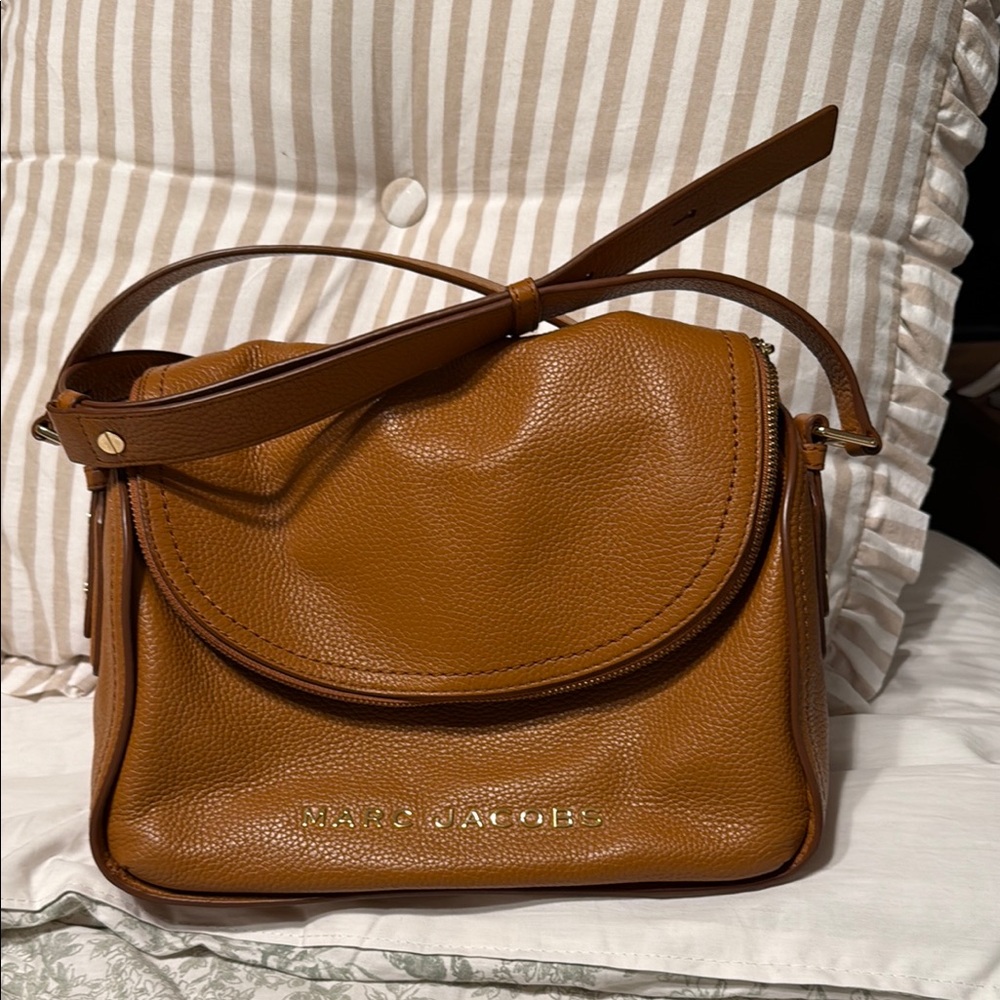 Marc Jacobs Brown Crossbody Bag with Adjustable Strap